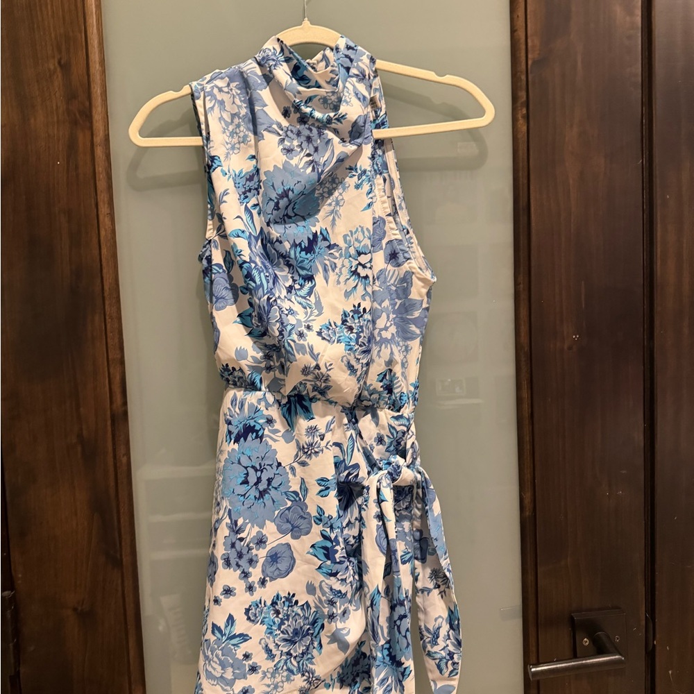 Hello Molly Blue Floral Dress